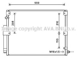 Radiador de aire acondicionado para Toyota Land Cruiser 100 J10