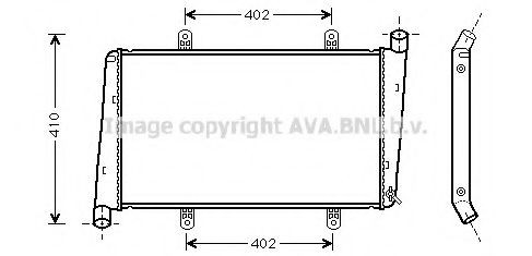 8602116 Volvo Refrigeración del motor