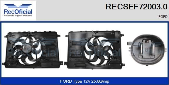  Ventilador del motor Ford Kuga 1