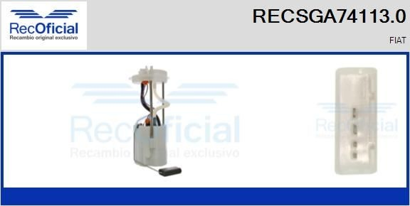 Bomba de gasolina 133589 Huco