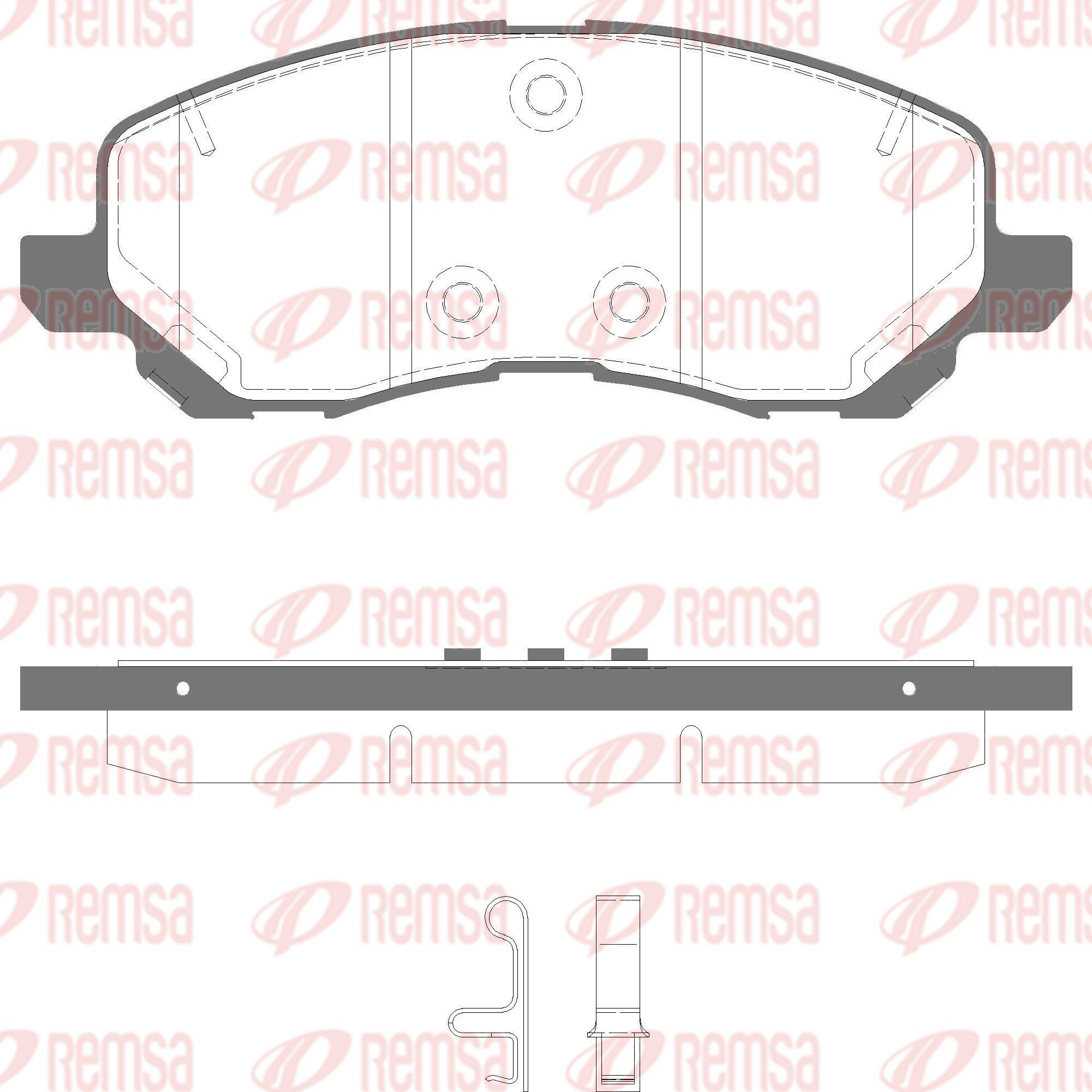 Comprar 04383950 Chrysler Pastillas delanteras de freno