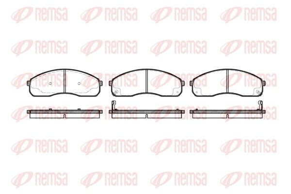 Pastillas de freno OK75A3328Z Hyundai/Kia