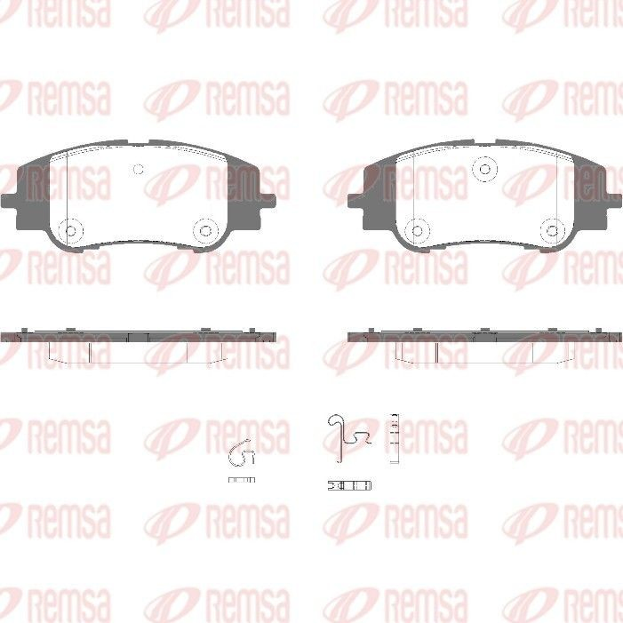 Comprar 1681371180 Opel Pastillas delanteras de freno