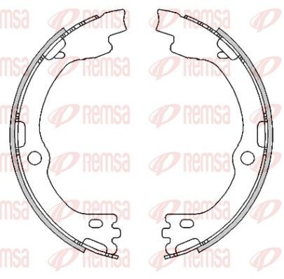 Zapatas de freno para KIA Sorento III UM