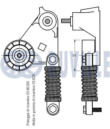 Bieleta de direccion para Peugeot 205 I (741A, C)