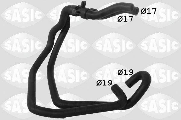 3404089 Sasic Manguera doble del radiador de la calefacción