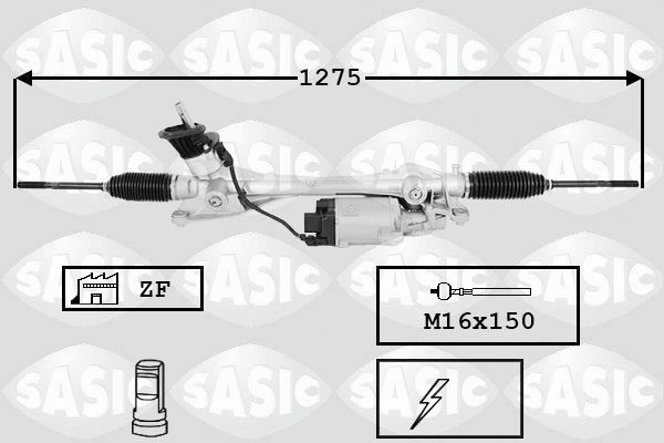 Cremallera caja de direccion para Skoda Octavia III A7 5E5, 5E6
