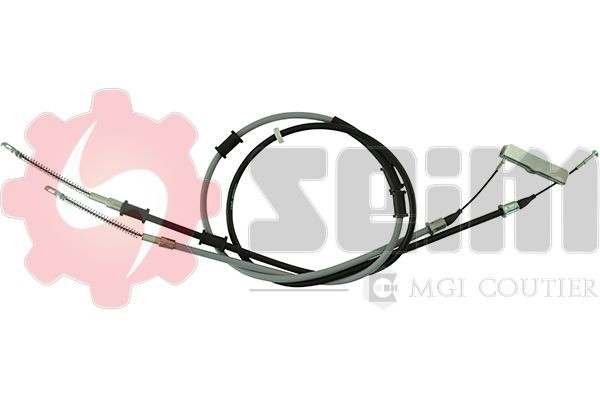 Cable de freno de mano trasero derecho/izquierdo para Opel Combo A 