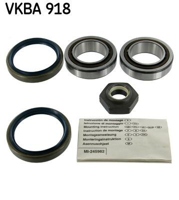 VKBA918 SKF Rodamiento de rueda trasera