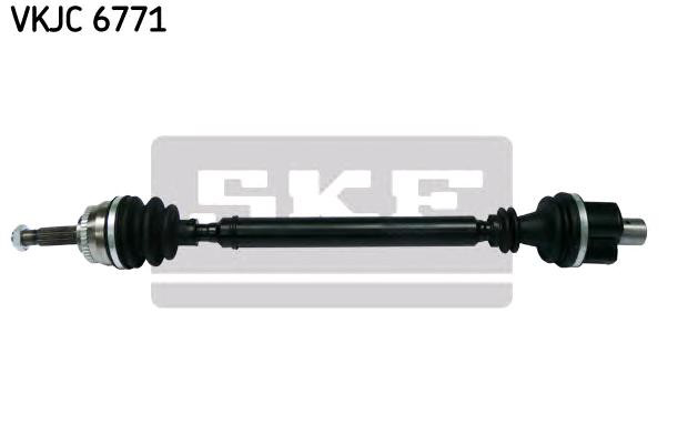 Semieje delantero derecho 8602095 Volvo