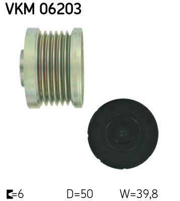 Comprar VKM06203 SKF Rueda libre del alternador