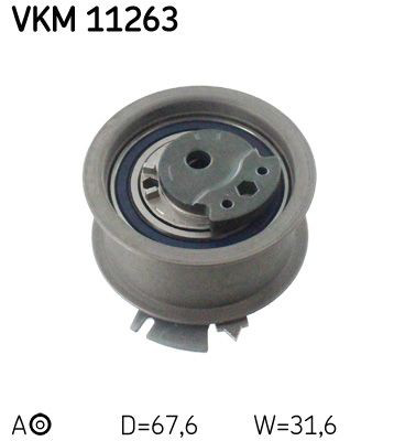 VKM11263 SKF Rodillo de cadena