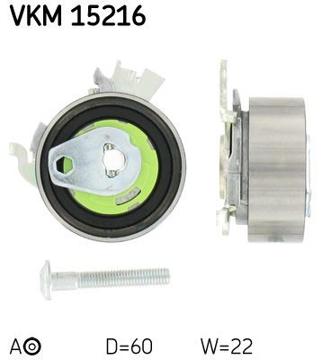VKM15216 SKF Tensor, correa dentada