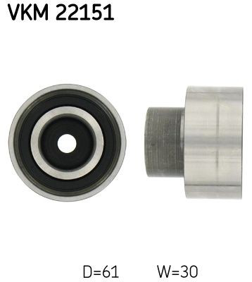 VKM22151 SKF Polea tensora intermedio de correa dentada
