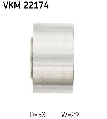 Rodillo intermedio de correa dentada SKF VKM22174