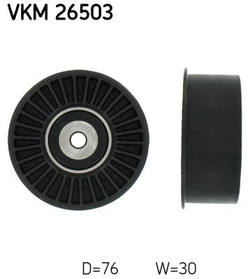 VKM26503 SKF Polea tensora intermedio de correa dentada