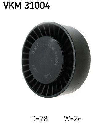 Comprar VKM31004 SKF Polea tensora, correa poli V