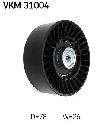 Rodillo tensor correa poli V SKF VKM31004 precio, desde 10,50 EUR