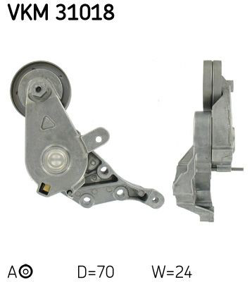 VKM31018 SKF Tensor de correa de alternador