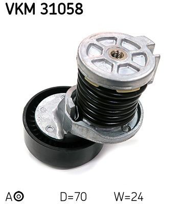 Tensor de correa poli V VKM31058 SKF