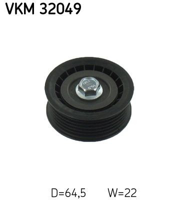 VKM32049 SKF Polea guía correa poli V