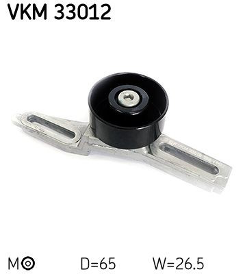 Comprar VKM33012 SKF Polea tensora, correa poli V