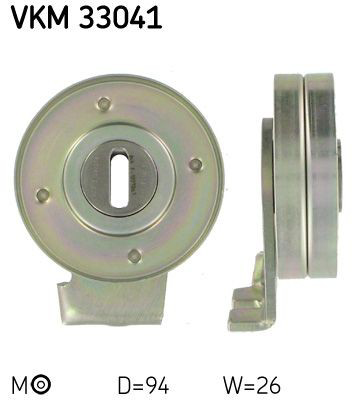 VKM33041 SKF Polea tensora
