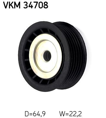 Rodillo intermedio de correa dentada SKF VKM34708