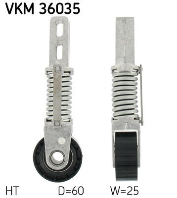 VKM36035 SKF Tensor de correa de alternador