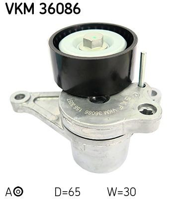 Tensor de la correa trapecial poli v SKF VKM36086