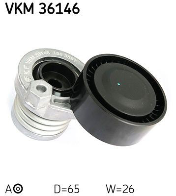 Tensor de correa poli V VKM36146 SKF