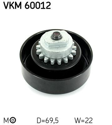 VKM60012 SKF Polea tensora