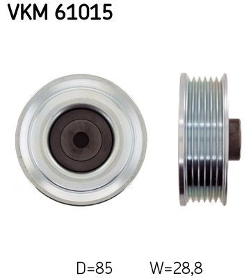 Rodillo guia SKF VKM61015