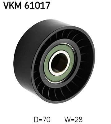 Polea inversión/guía, correa auxiliar servicios SKF VKM61017 precio, desde 25,00 EUR
