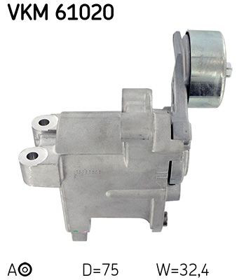 Comprar Polea tensora correa poli V Toyota Hilux  KUN25