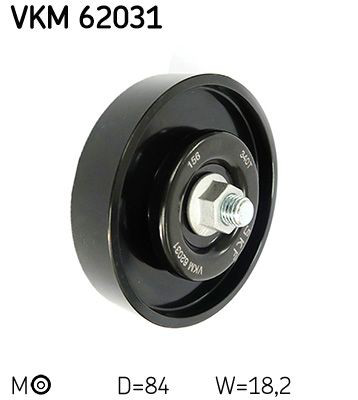 Comprar VKM62031 SKF Polea tensora, correa poli V