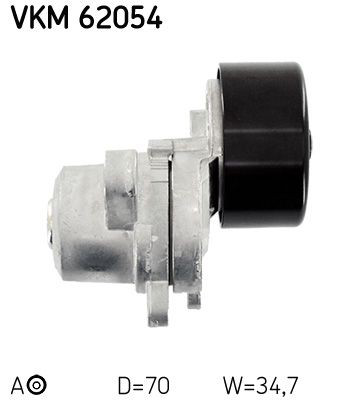 Tensor de correa de alternador VKM62054 SKF