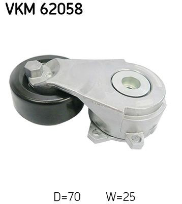 Comprar VKM62058 SKF Tensor de correa poli V 