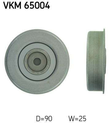Rodillo tensor correa poli V SKF VKM65004 precio, desde 31,77 EUR