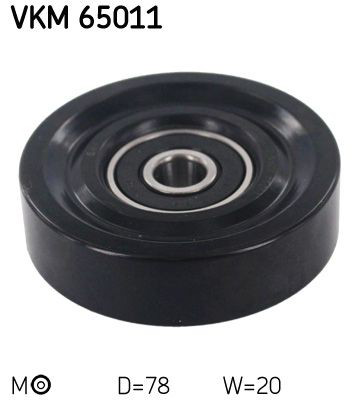 Rodillo tensor correa poli V SKF VKM65011 precio, desde 19,31 EUR