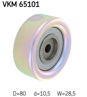 VKM65101 SKF Polea guía correa poli V
