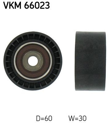 VKM66023 SKF Polea tensora intermedio de correa dentada