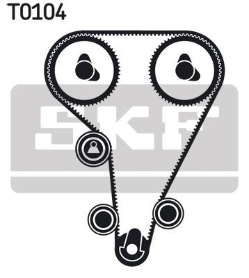 Comprar VKMA04212 SKF Kit de correa de distribución