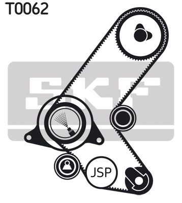 VKMA05214 SKF Kit correa de distribución