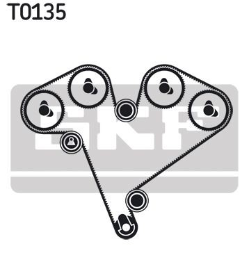 VKMA05502 SKF Kit correa de distribución