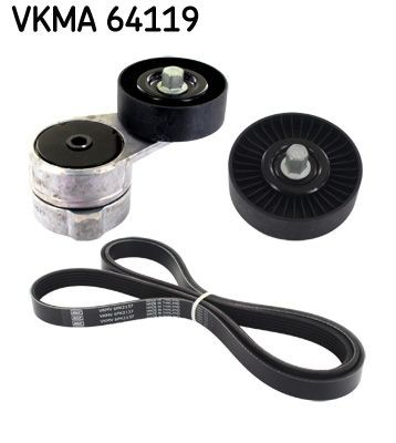 VKMA64119 SKF Correa de transmisión, completo