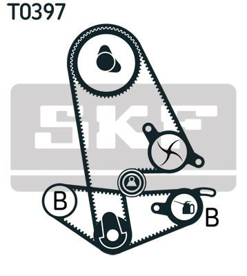 VKMC93011 SKF Kit correa de distribución