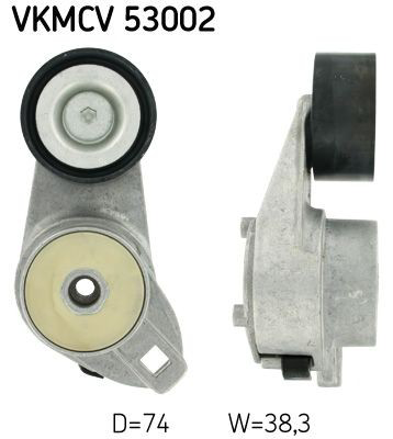VKMCV53002 SKF Tensor de correa de alternador