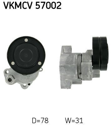 VKMCV57002 SKF Tensor de correa de alternador
