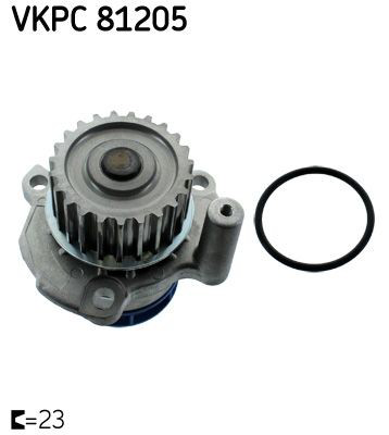Motor de agua SKF VKPC81205